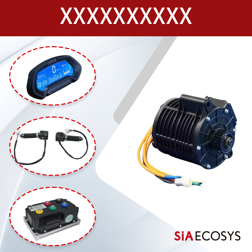 Mid Drive Motor Kit 72V 3000W - QSMOTOR QS138 3000W 72V Mid Drive