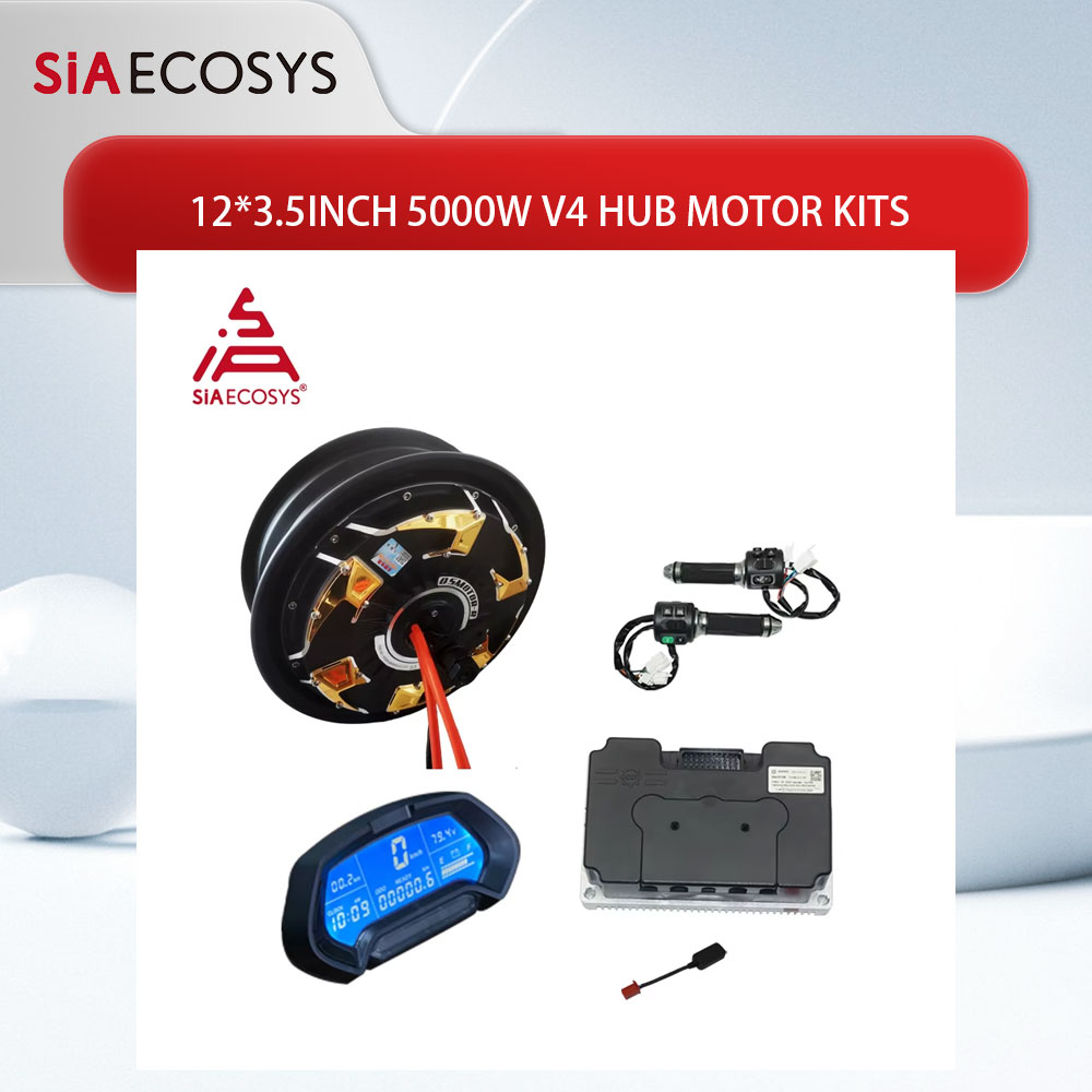 72V 5000W Electric Motorcycle - QS Motor 12*3.5inch 5000W V4 72V