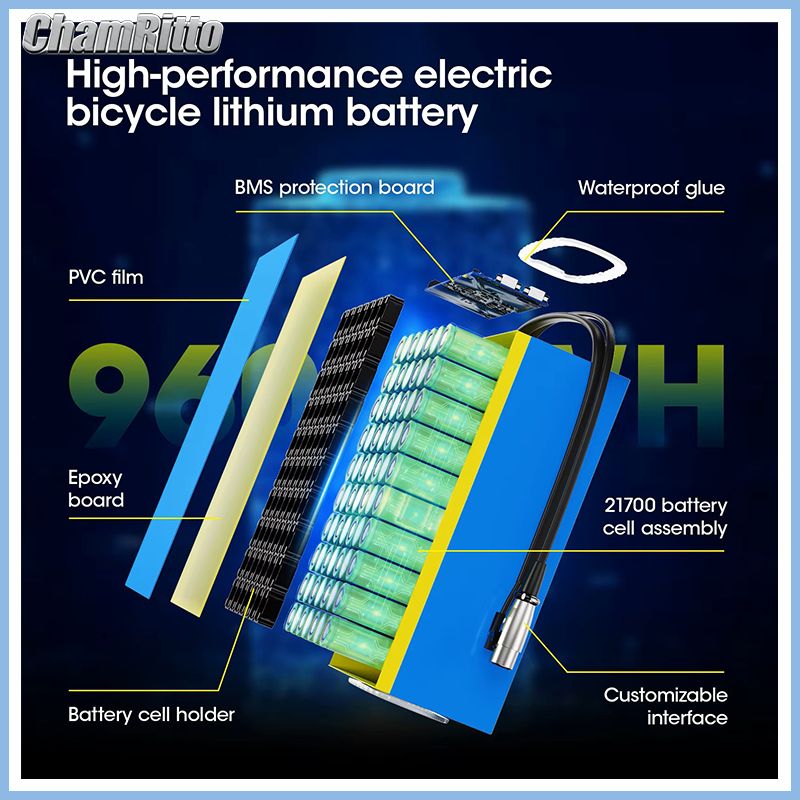 48V 52V Electric Bicycle chamr - đánh giá và giá 60V 30Ah Electric Scooter Battery