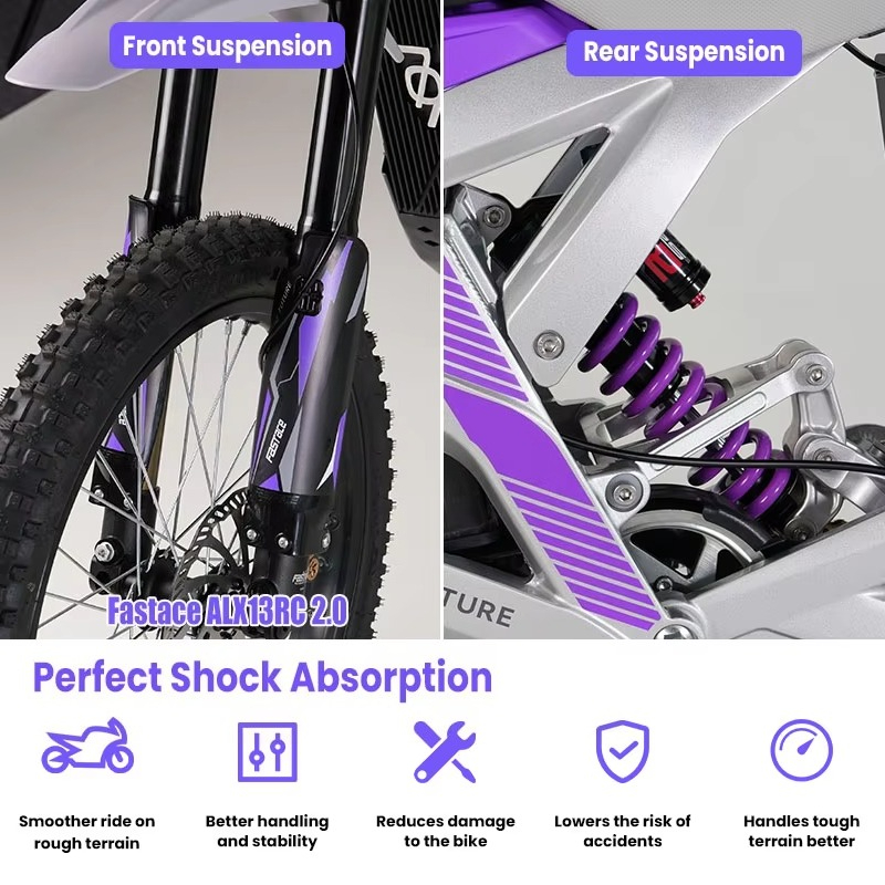 SXLL 79 Bike 72V 35Ah Electric - đánh giá và giá 72V 12000W Electric Dirt Bike
