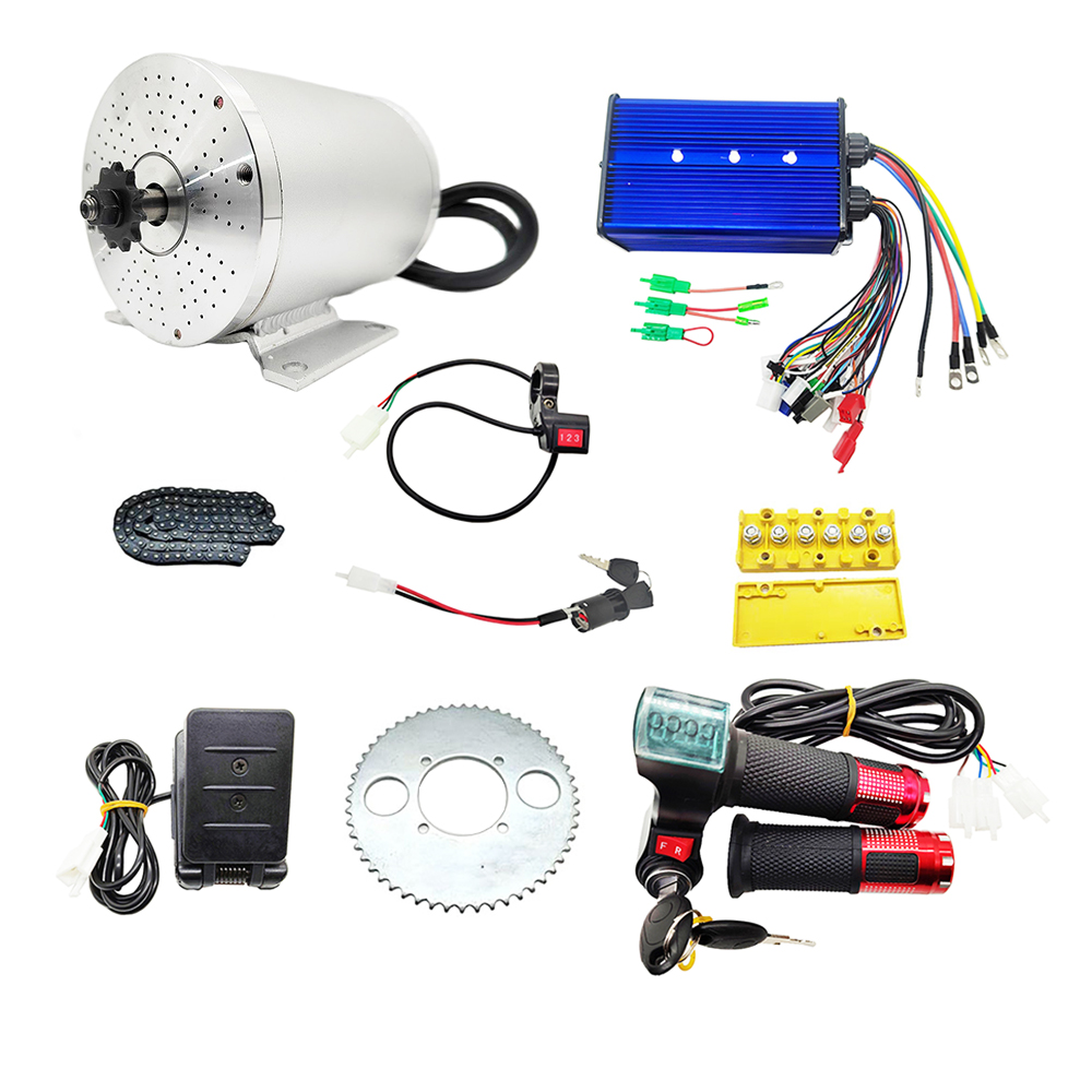 72V 3000W Điện DC Không Chổi T - đánh giá và giá Mid Drive Motor Kit 72V 3000W