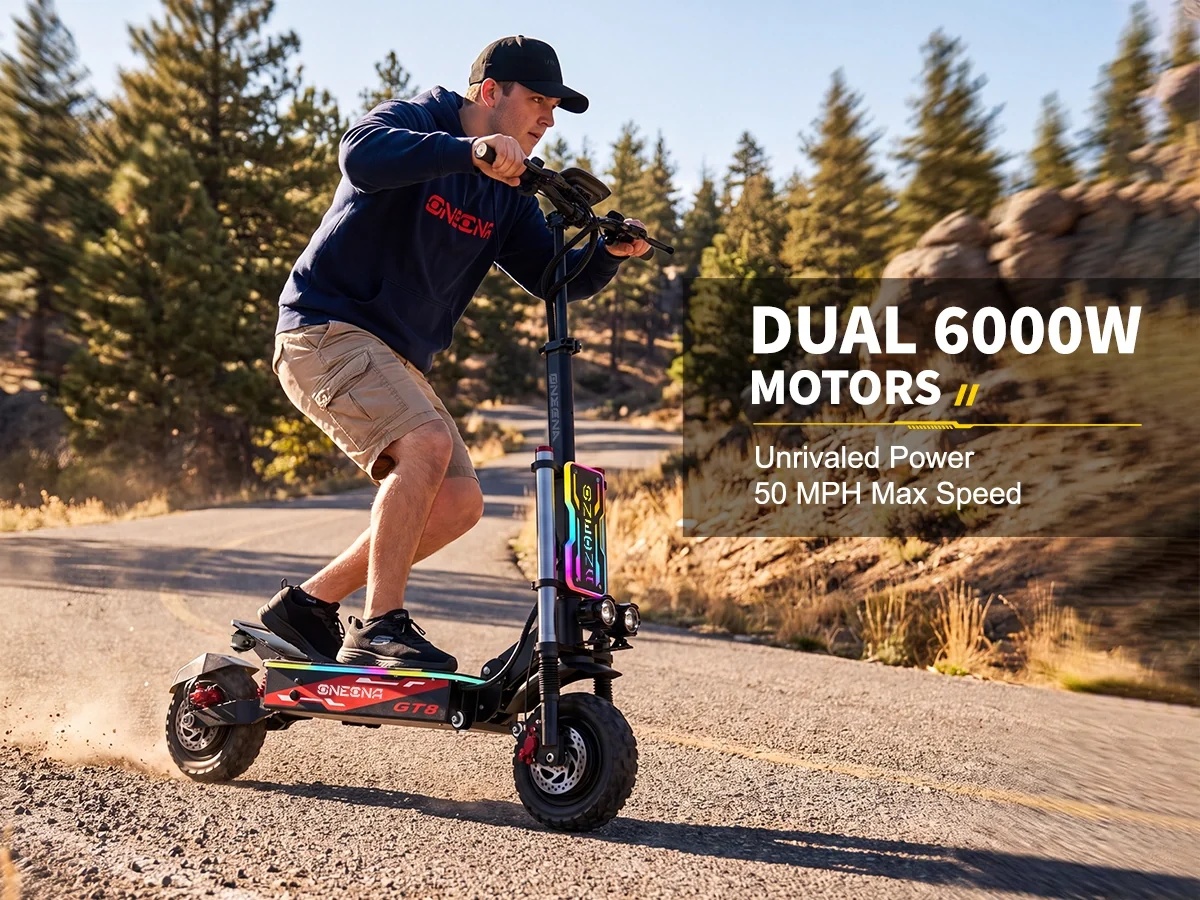 ONECNA NEW GT8PRO Adult Electr - đánh giá và giá 60V 5600W Dual Motor Electric Scooter