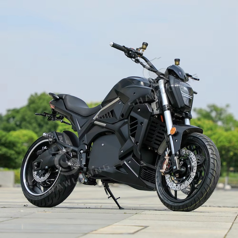 Factory Price Shawloong SL-DMG - đánh giá và giá 72V 5000W Electric Motorcycle