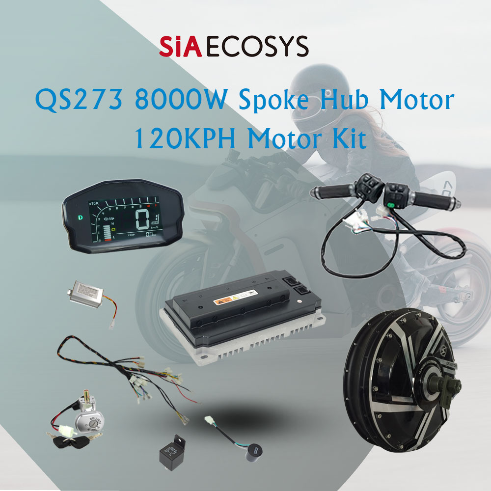 Spoke Hub Motor QS273 8000W V3 - đánh giá và giá Qs273 Hub Motor 8000W 72V