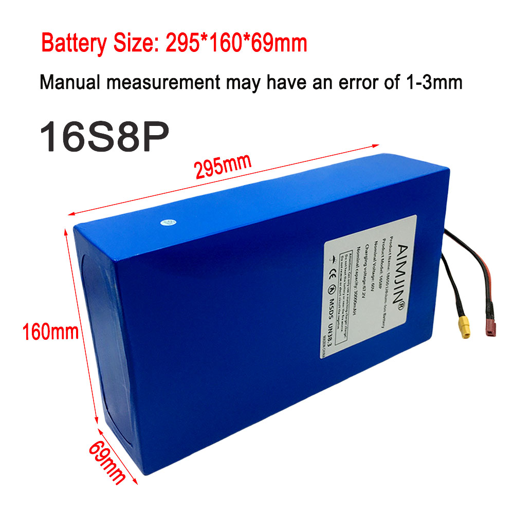 16S8p 1000-3000W Brand New Lit - đánh giá và giá 60V 30Ah Electric Scooter Battery