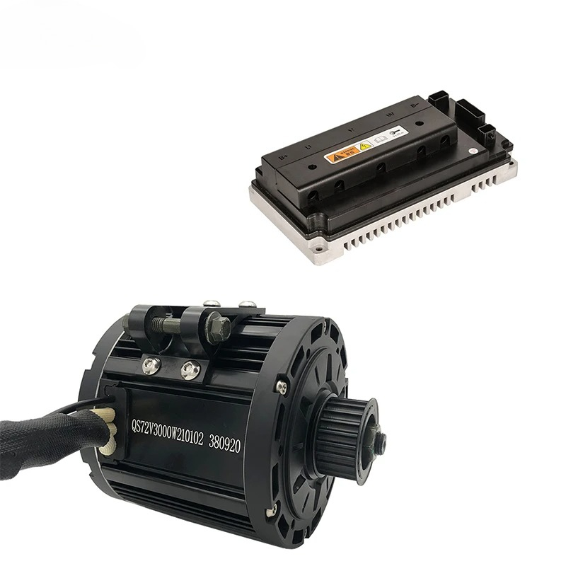 qs138 3000W Peak 9KW 72V 100KP - đánh giá và giá Mid Drive Motor Kit 72V 3000W