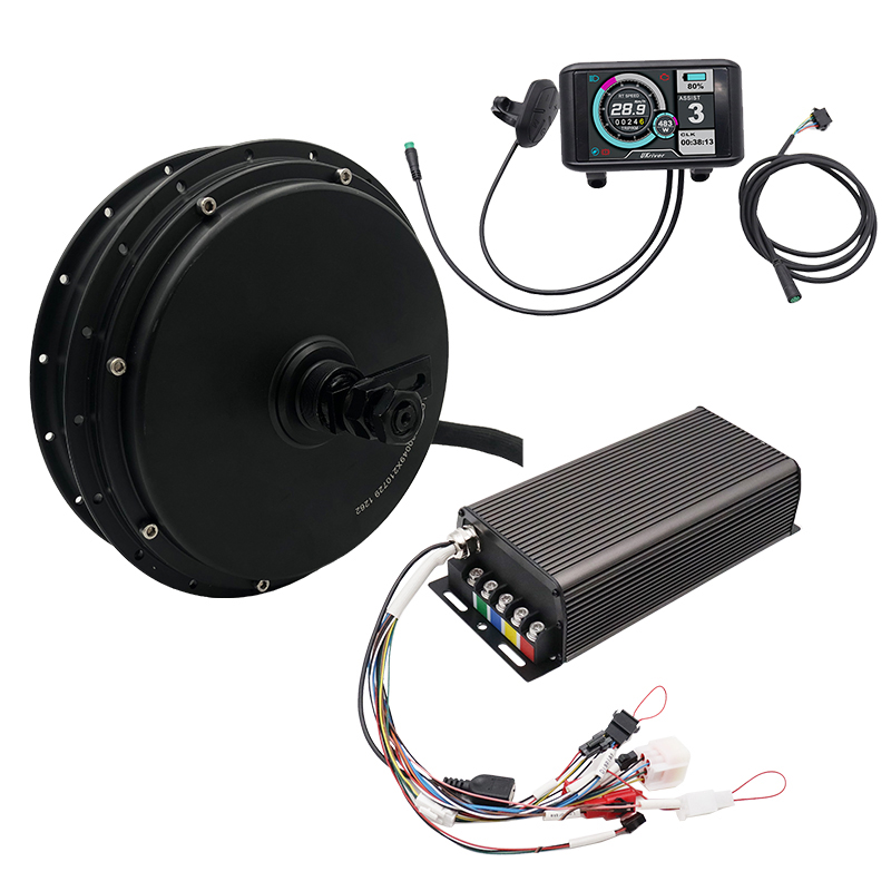 QS205 Rated 3KW Peak 8KW Spoke - đánh giá và giá Sabvoton Svmc72150 Controller Kit