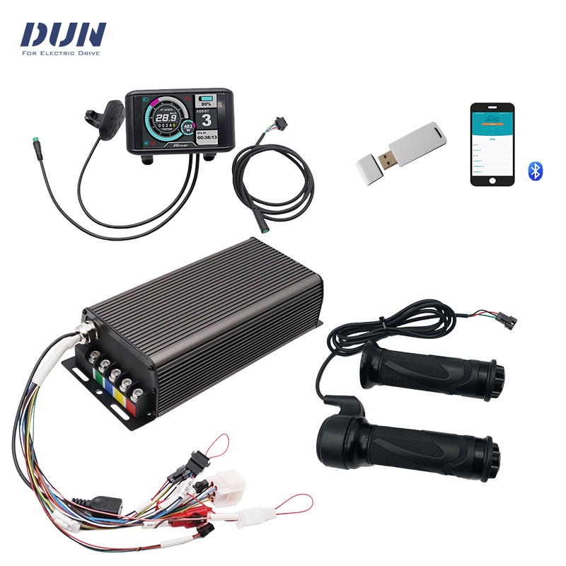 QS205 Rated 3KW Peak 8KW Spoke - đánh giá và giá Sabvoton Svmc72150 Controller Kit