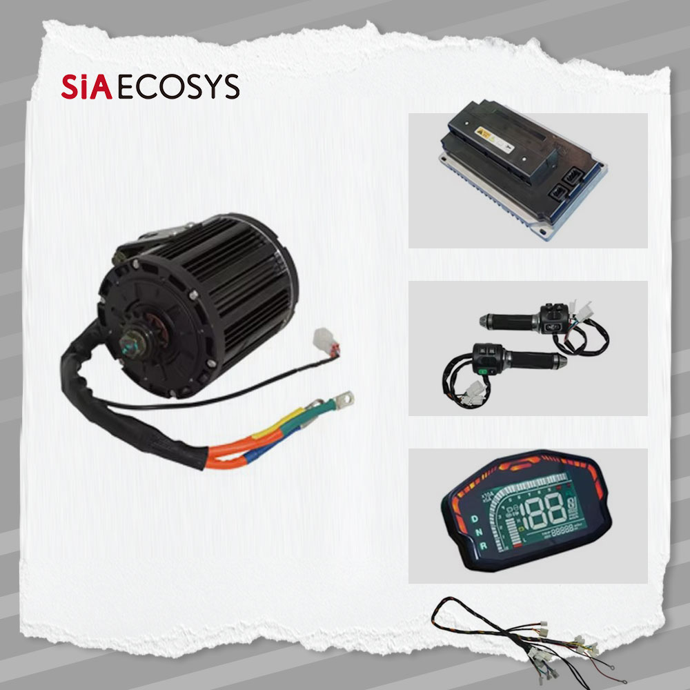 QS138 90H Mid Drive Motor Kit  - đánh giá và giá Electric Motorcycle Conversion Kit 72V