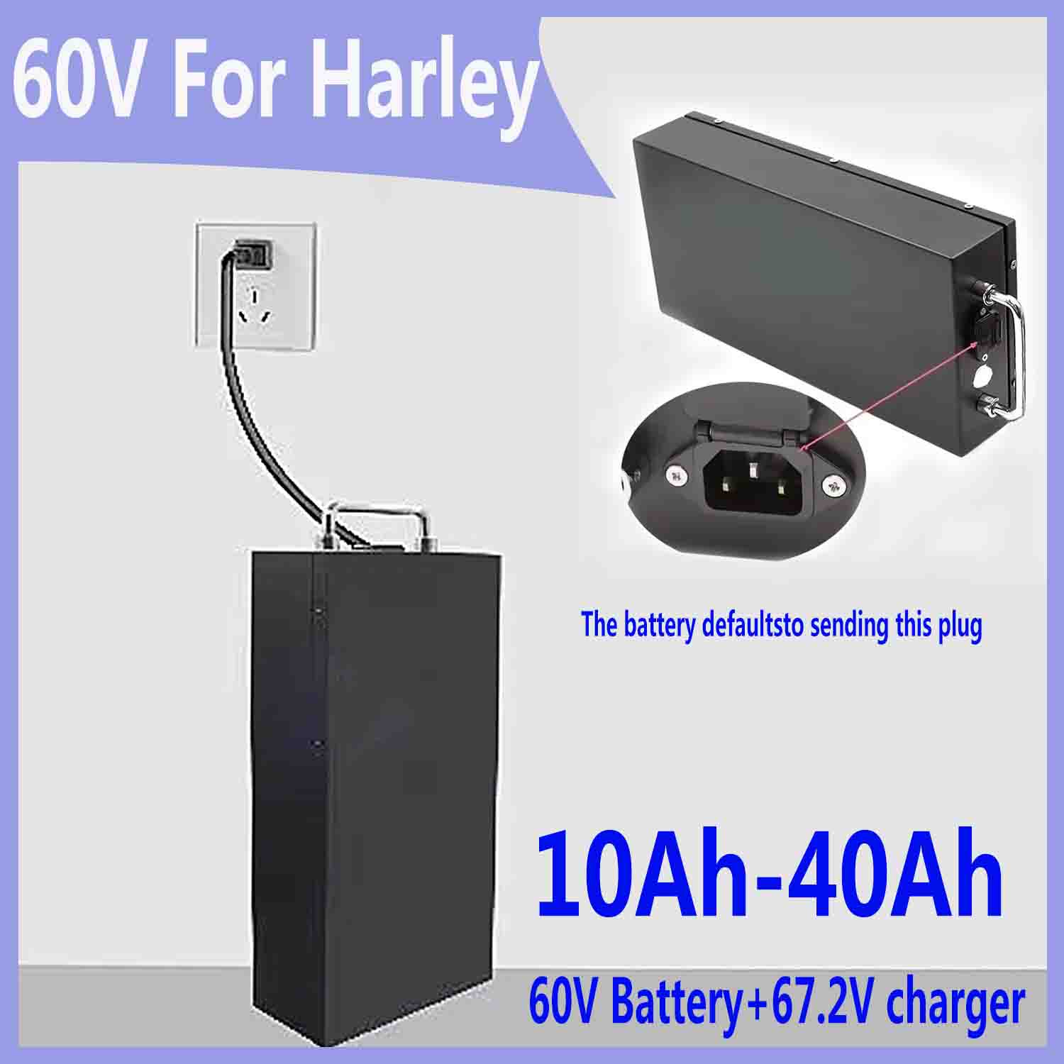 For Harley batteries 60V 20AH  - đánh giá và giá 60V 30Ah Electric Scooter Battery
